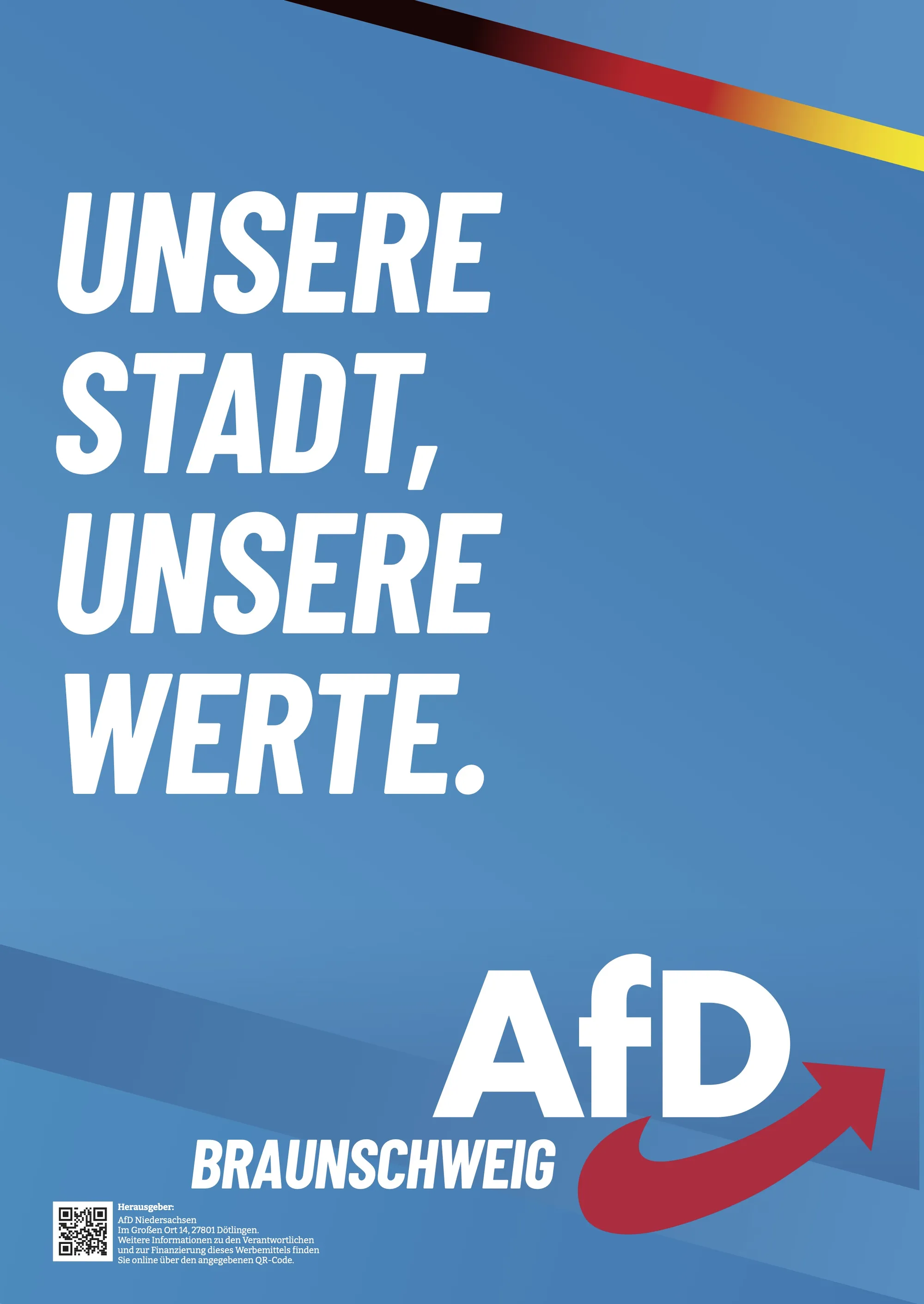 Plakat_ Unsere Stadt, unsere Werte